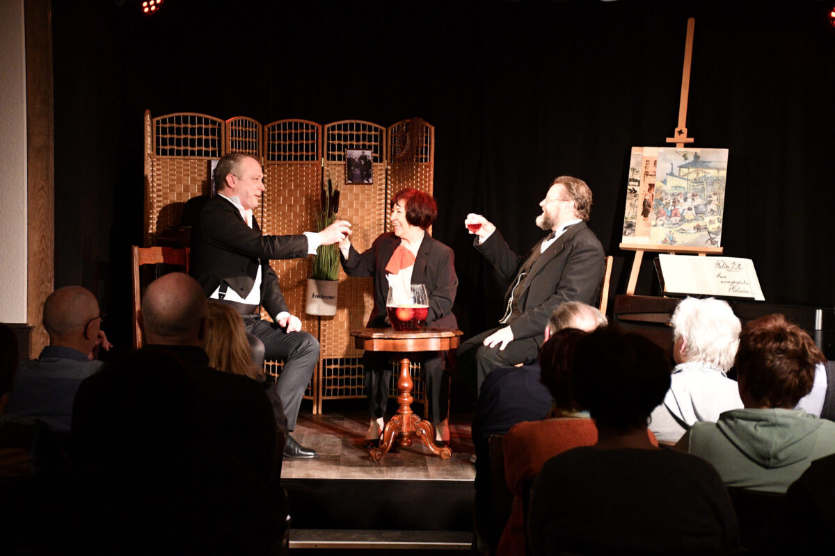 Premiere von „Zille & Freunde – Teil III“ im Altstadttheater Köpenick unter der Regie von Benjamin Stoll